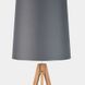 Торшер TK Lighting 5046 Walz Gray - 5046, Бежевий, Дерев'яний, Сірий