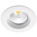 Вбудований світильник Arkos DOT ROUND FIX IP54 A0670111W, Білий, Білий, Білий