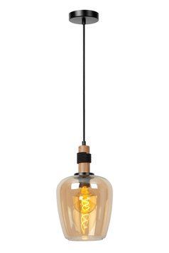 Підвісний світильник Lucide ILONA &Oslash; 22 cm 1xE27 Amber, Amber, Бурштинний, Бурштинний