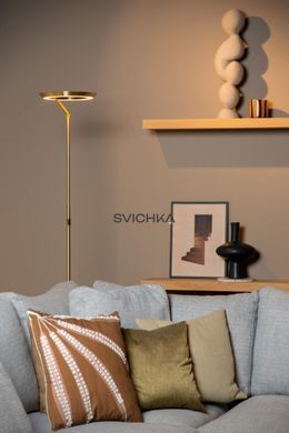 Торшер Lucide CELESTE &Oslash; 28 cm LED Dim. 1x21W 2700K Matt Gold / Brass, Matt Gold / Brass, Matt Gold / Brass, Matt Gold / Brass, Matt Gold / Brass