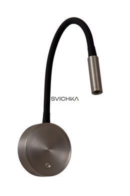 Аккумуляторный настенный светильник Lucide ASJA Battery pack/batteries LED Dim. 1x3W 2700K Grey iron