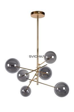 Подвесной светильник Lucide ALARA &Oslash; 72 cm LED G4 6x1,5W 2700K Gold