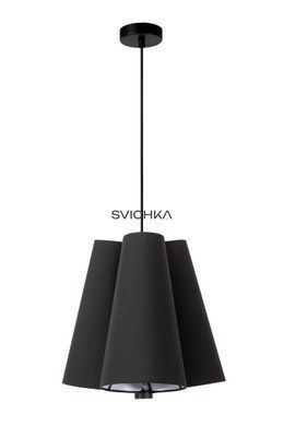 Підвісний світильник Lucide GREGORY &Oslash; 34,3 cm 3xE27 Black, BLACK, Білий, Чорний