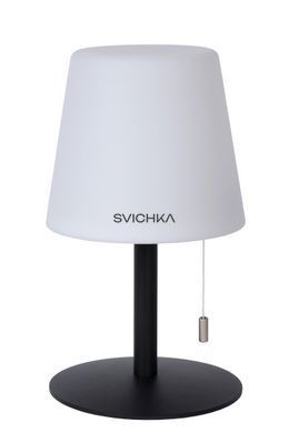 Аккумуляторная настольная лампа для дома и улицы Lucide RIO Battery pack/batteries &Oslash; 15,5 cm LED Dim. 1x1,8W 3000K IP44 Rgb Multicolor