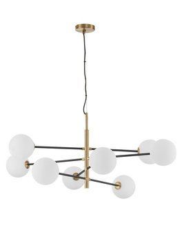 Подвесной светильник Nova luce Vitra 8 Gold/Black