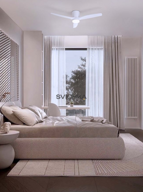 Стельовий вентилятор Nova Luce ALOA, White