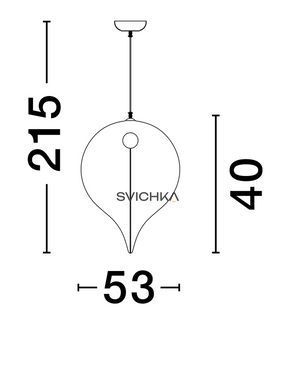 Підвісний світильник Nova Luce 9620170 ESPERIA S, White