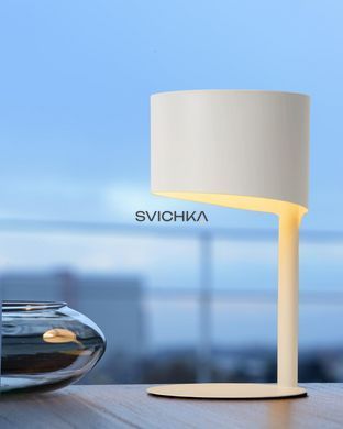 Настільна лампа Lucide KNULLE &Oslash; 15 cm 1xE14 White, WHITE