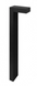 Вуличний стовпчик Norlys 1311B Asker 85, 3000К, Black