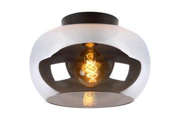 Стельовий світильник Lucide JUDI &Oslash; 30,5 cm 1xE27 Smoke Grey, Smoke Grey, Димчатий, Димчатий