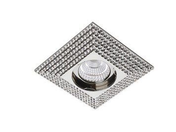 Точковий світильник Azzardo PIRAMIDE XL AZ1612, Хром, Прозорий, Хром