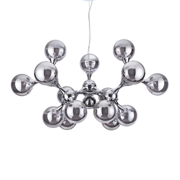 Підвіс (люстра) Ideal Lux NODI CROMO SP15, Вишневий, Хром, Хром, Хром