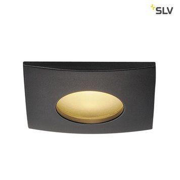 Світильник вбудований SLV OUT 65 SQUARE LED SET 114470, Чорний, Чорний, Чорний, Чорний