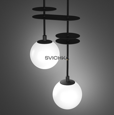 Підвісний світильник Babich Studio Bloom 2, Black
