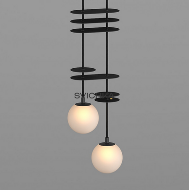 Підвісний світильник Babich Studio Bloom 2, Black