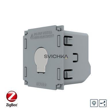 Умный механизм сенсорный проходной/перекрестный диммер ZigBee Livolo