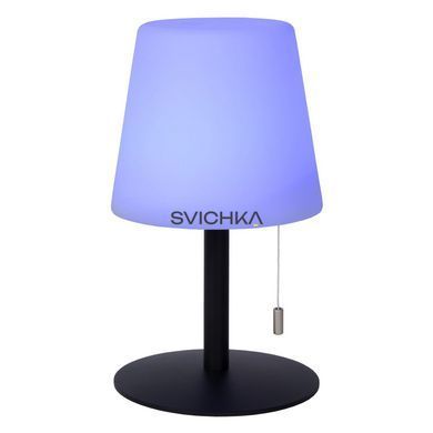 Аккумуляторная настольная лампа для дома и улицы Lucide RIO Battery pack/batteries &Oslash; 15,5 cm LED Dim. 1x1,8W 3000K IP44 Rgb Multicolor
