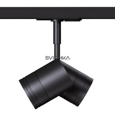 Світильник трековий однофазний KLOODI KD-5050/02-2L-BK Track, Чорний, Чорний, Чорний