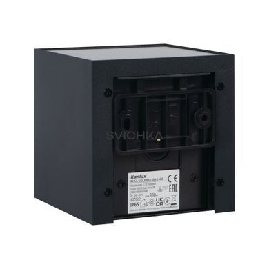 Фасадный светильник на солнечной батарее Kanlux REKA SOLAR15, Graphite