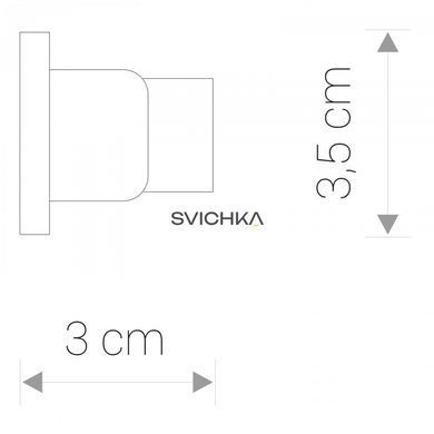 Заглушка Nowodvorski PROFILE DEAD END CAP WHITE 9457