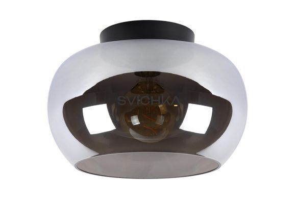 Стельовий світильник Lucide JUDI &Oslash; 30,5 cm 1xE27 Smoke Grey, Smoke Grey, Димчатий, Димчатий