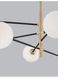 Подвесной светильник Nova luce Vitra 8 Gold/Black