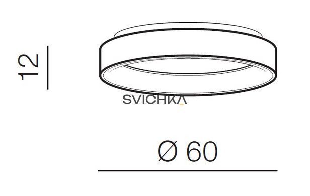 Стельовий світильник Azzardo SOLVENT 60, White