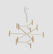 Люстра Linea Light Perla_P12, White/Gold