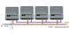 Умный механизм сенсорный проходной/перекрестный диммер ZigBee Livolo (VL-FC1SD1Z-2G)