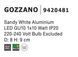 Точечный светильник Nova Luce GOZZANO M White