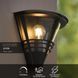 Настінний світильник для дому/вулиці Lucide LIVIA 1xE27 IP44 Black, BLACK