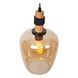 Подвесной светильник Lucide ILONA &Oslash; 22 cm 1xE27 Amber, Amber, Янтарный, Янтарный