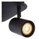 Стельовий точковий світильник для ванної Lucide LENNERT LED Dim. GU10 4x5W 3000K IP44 Black, BLACK, Чорний, Чорний
