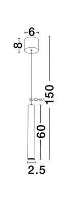 Подвесной светильник Nova luce ULTRATHIN 1