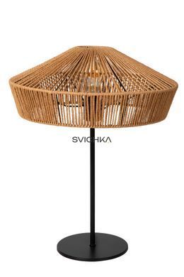 Настільна лампа Lucide YUNKAI &Oslash; 40 cm 1xE27 Natural, Natural, Чорний, Дерево, Дерево
