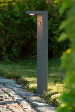 Вуличний стовпчик Lucide TEXAS IR LED 1x7W 3000K IP54 Motion & Day/Night Sensor Anthracite, Anthracite