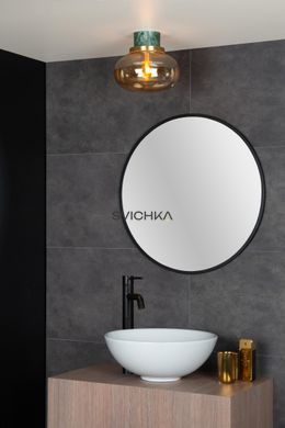 Стельовий світильник для ванної Lucide LORENA &Oslash; 23 cm 1xE27 IP44 Amber, Amber