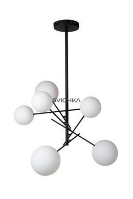 Подвесной светильник Lucide ALARA &Oslash; 72 cm LED G4 6x1,5W 2700K Black