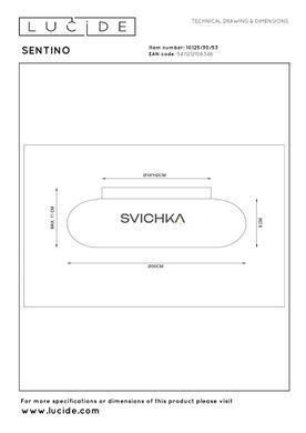 Потолочный светильник Lucide SENTINO &Oslash; 30 cm 3xG9 Orange