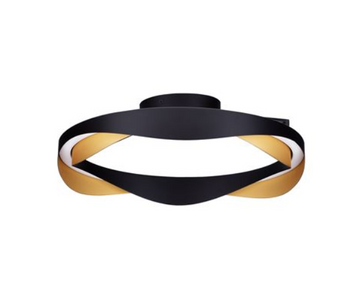 Стельовий світильник Nova luce RADON, Black/Gold