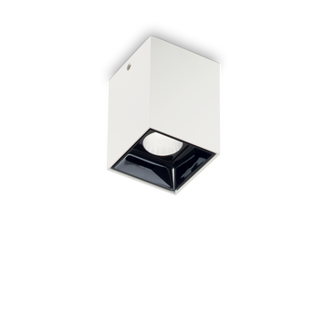 Стельовий світильник Ideal Lux NITRO 10W SQUARE, Белый;Черный, Білий, Чорний, Білий, Чорний, Білий