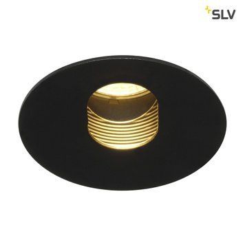 Врізний світильник SLV H-LIGHT, 2700К Black, Чорний, Чорний, Чорний, Чорний