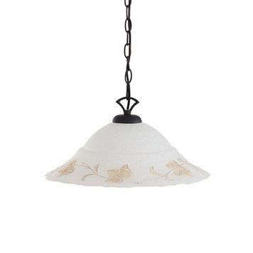 Ideal Lux FOGLIA SP1 D50 Amber 021430