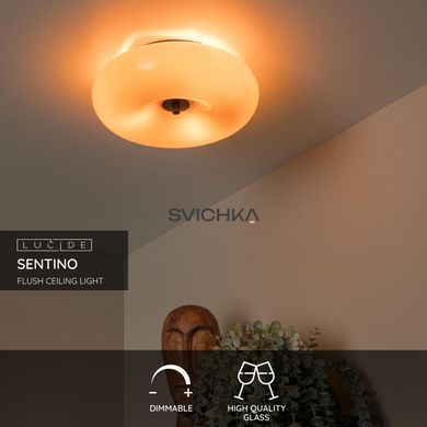 Потолочный светильник Lucide SENTINO &Oslash; 30 cm 3xG9 Orange