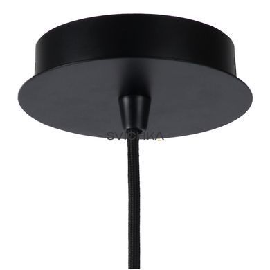 Підвісний світильник Lucide MALUNGA &Oslash; 25 cm 1xE27 Black, BLACK, Чорний, Чорний
