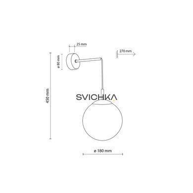 Бра TK Lighting ESME, Brown