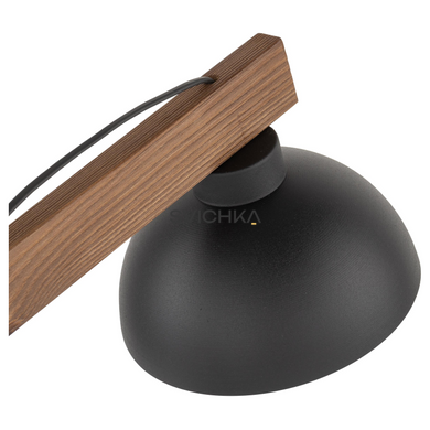 Настільна лампа TK Lighting OSLO, Black/Brown