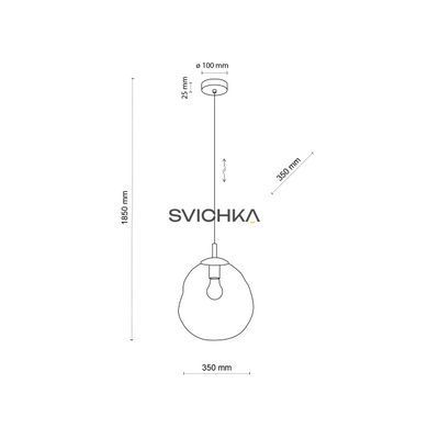 Підвісний світильник TK Lighting Sol 350, Transparent