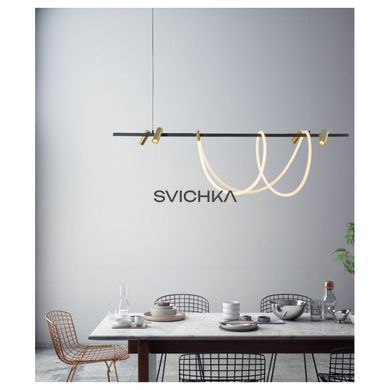Підвісний світильник Zuma Line Balbo 4L, Black