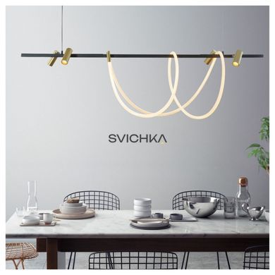 Підвісний світильник Zuma Line Balbo 4L, Black